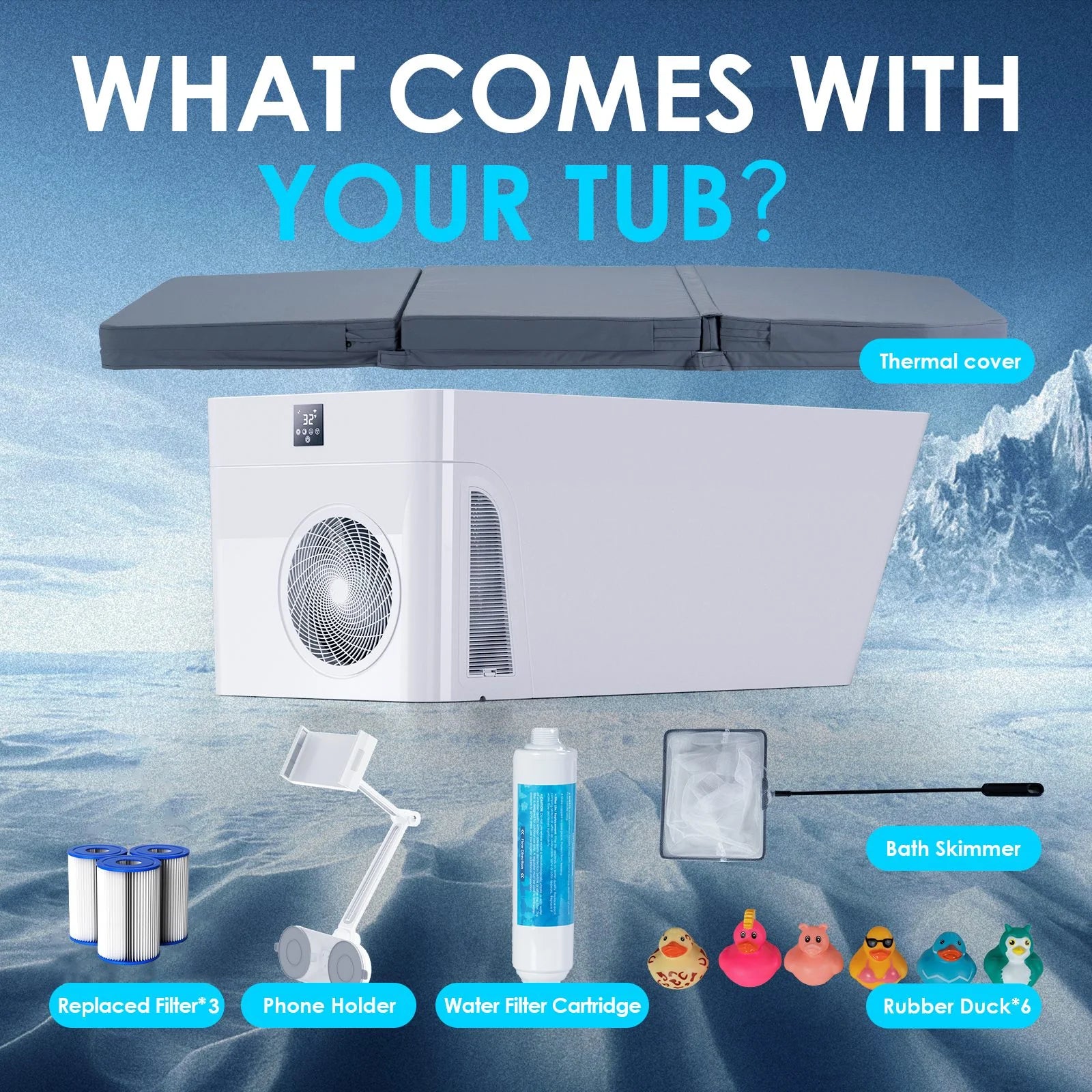 Cold Plunge Fiber Core All-In
