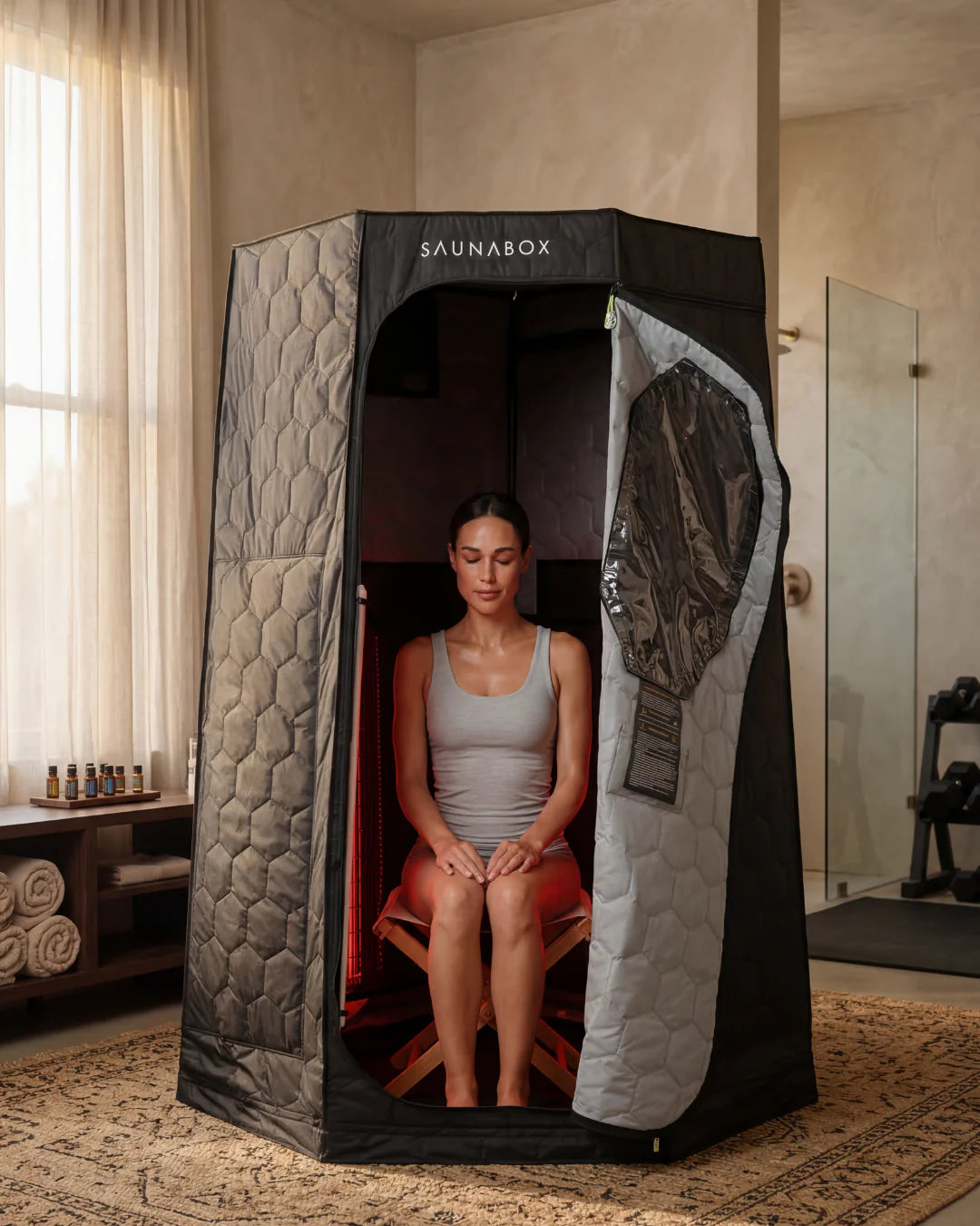 ® Pulse PRO: Infrared Sauna with Red-Light Therapy
