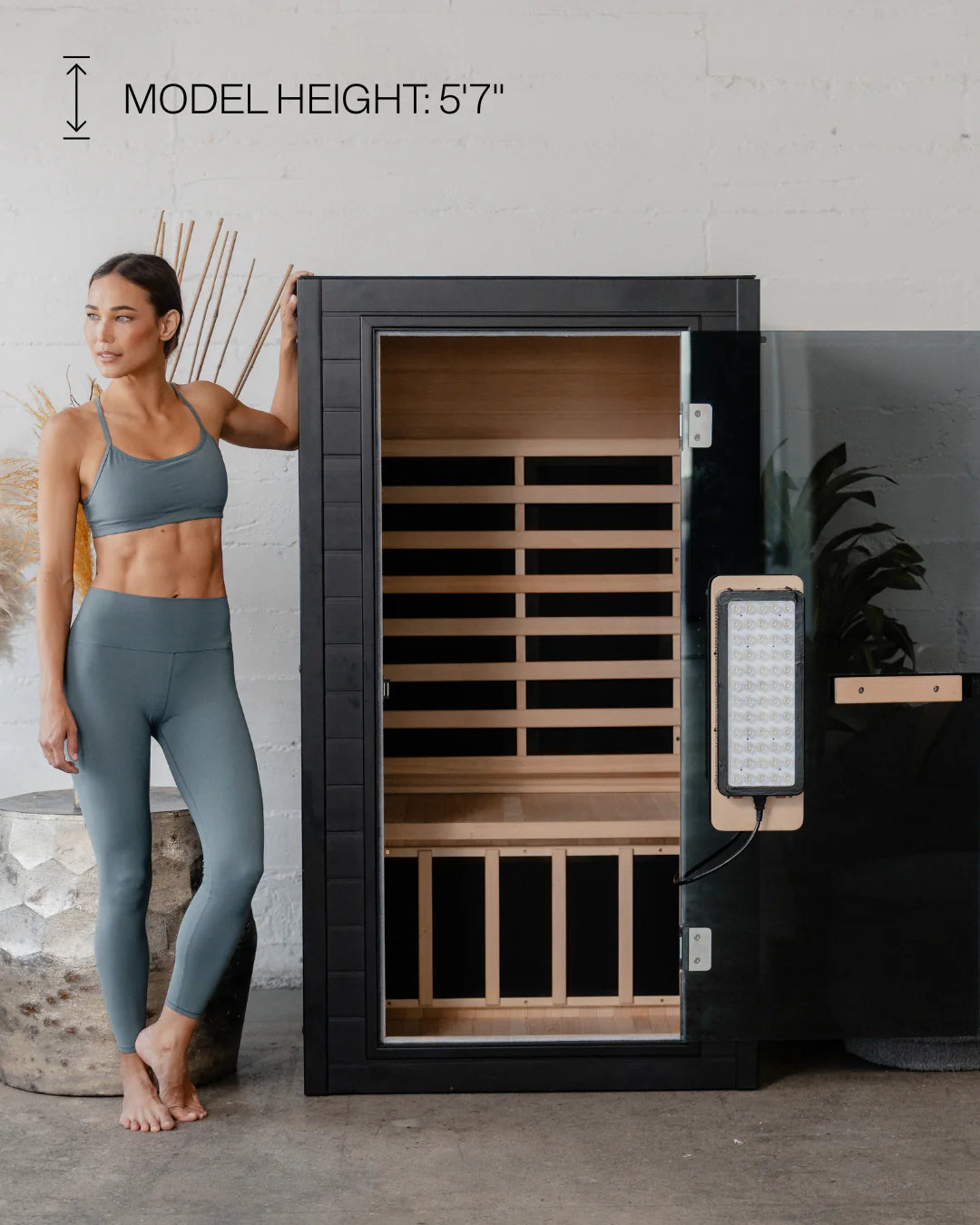 ® Solara: 1-Person Full Spectrum Infrared Sauna