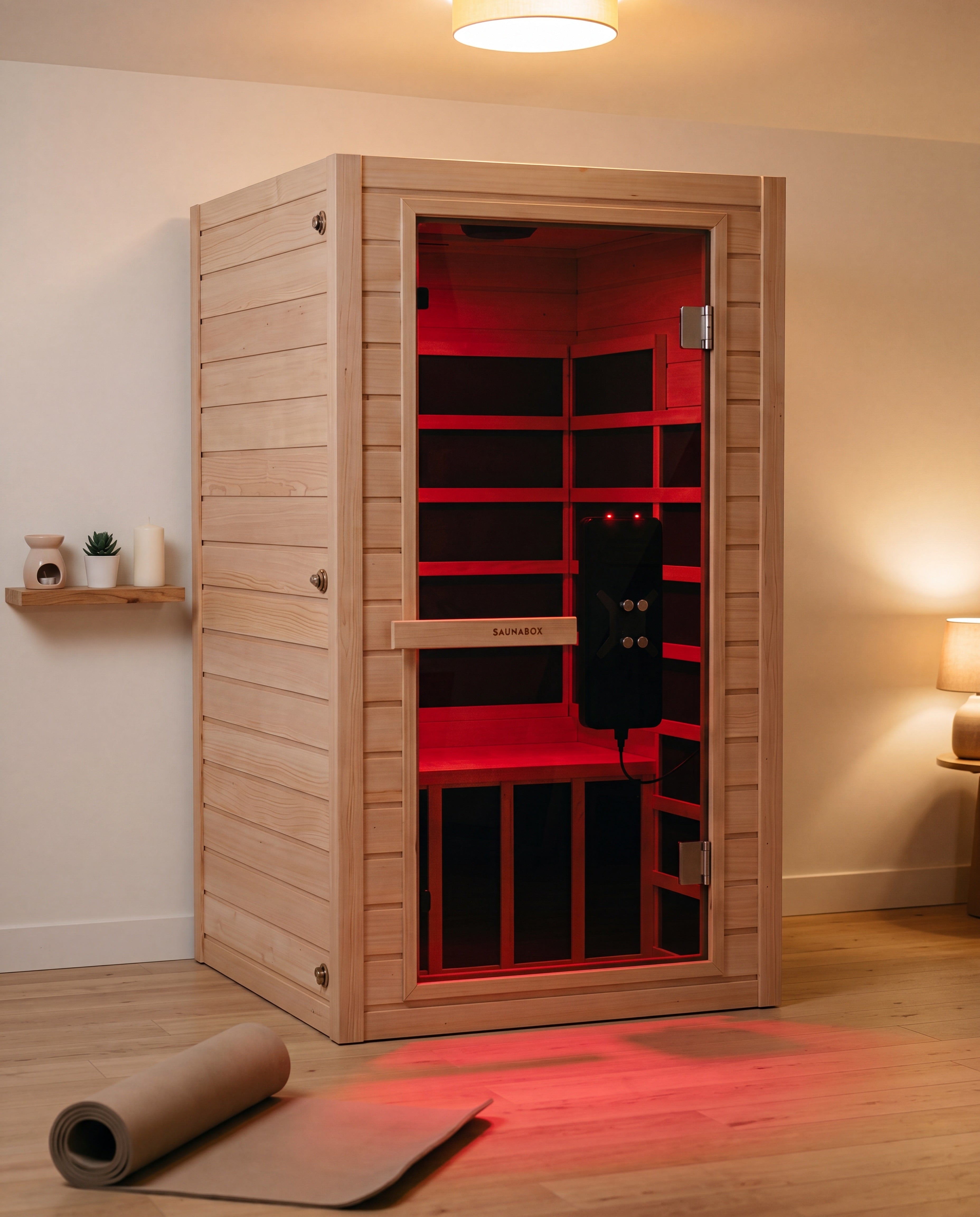 ® Solara: 1-Person Full Spectrum Infrared Sauna