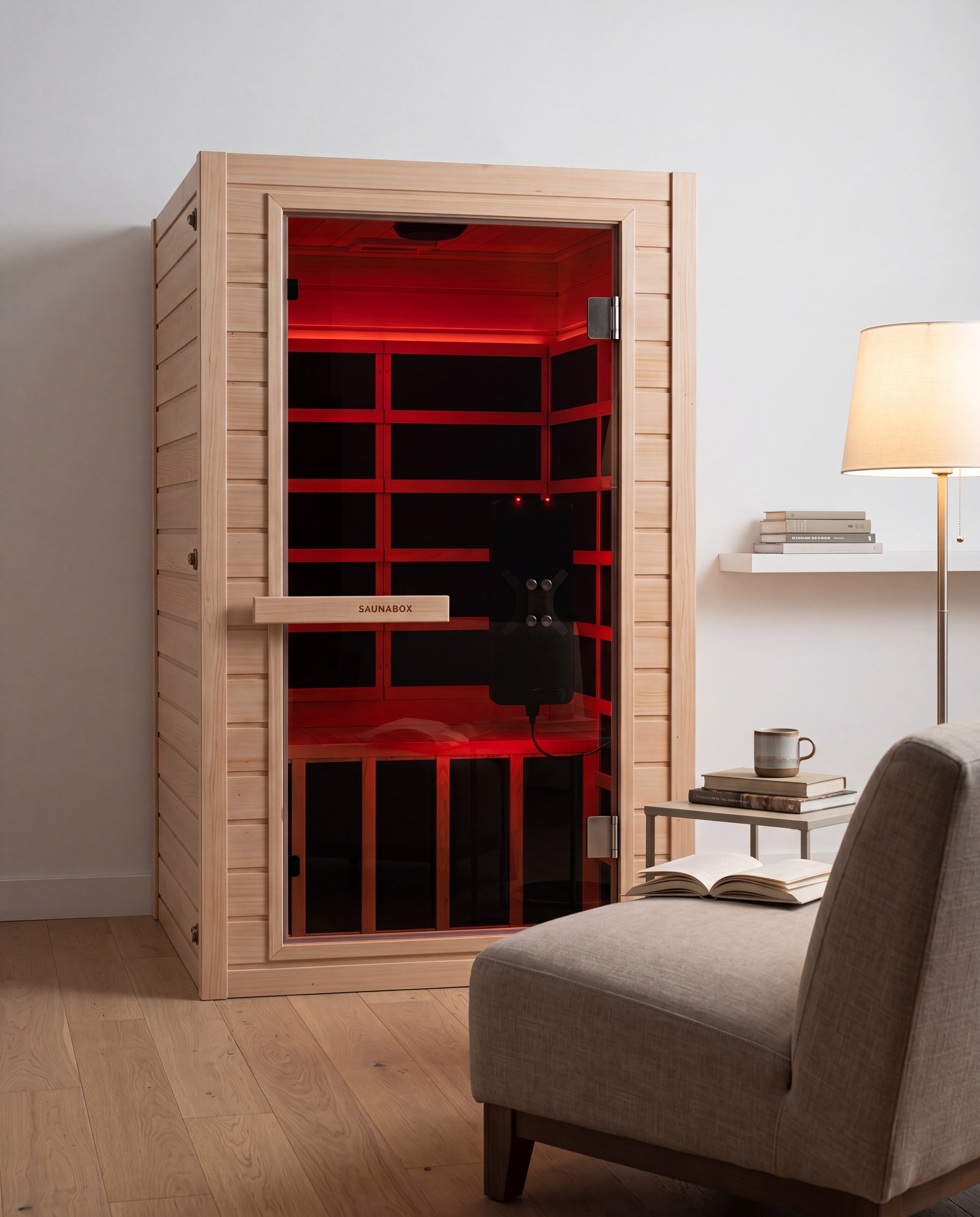 ® Solara: 1-Person Full Spectrum Infrared Sauna