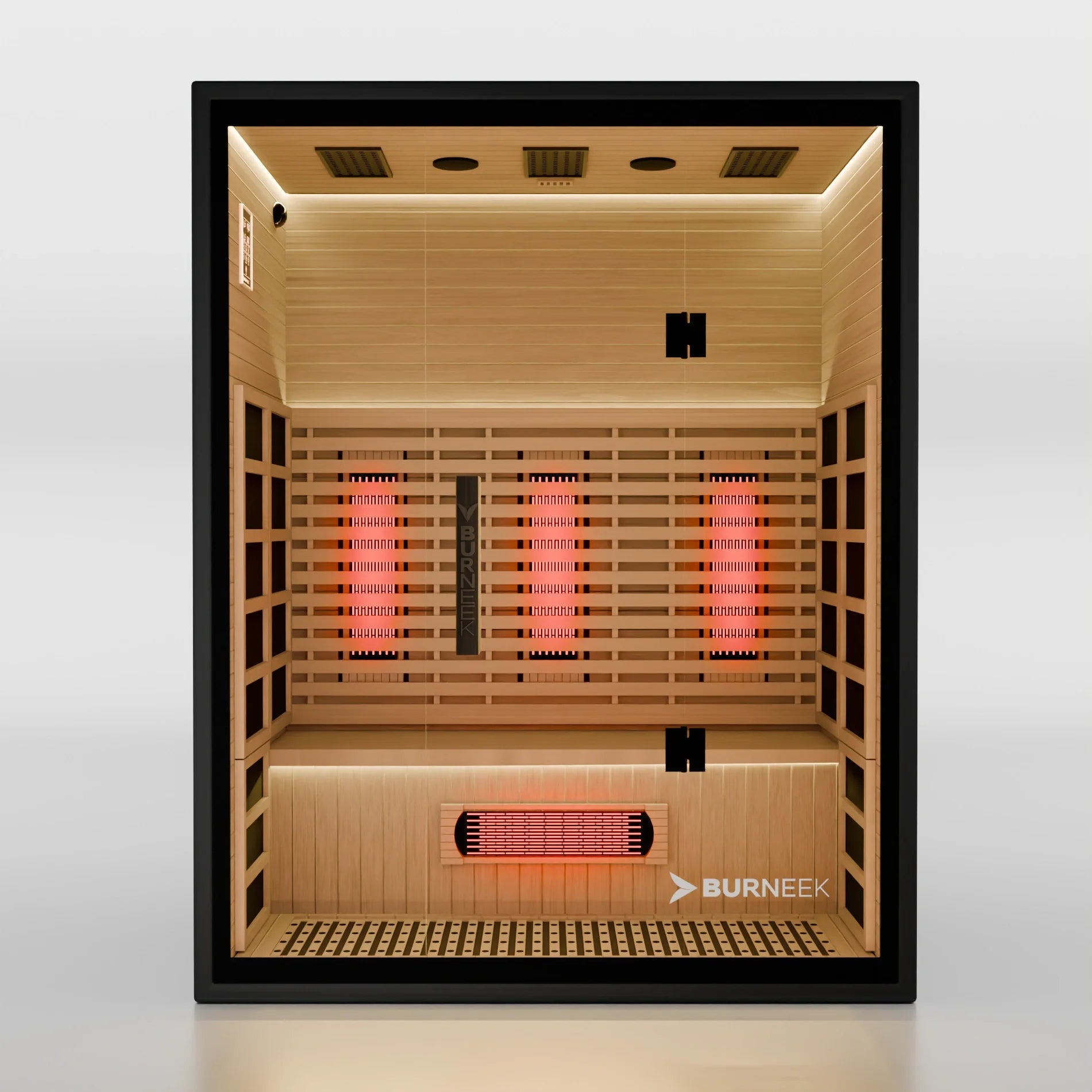 Burneek® Onyxeek: 3-Person Full-Spectrum Quartz Infrared Sauna