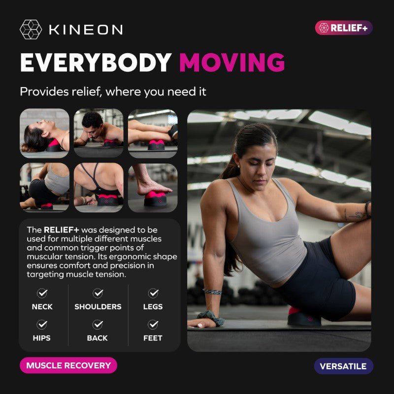 Kineon RELIEF+ — Four-Hump Myofascial Release Tool
