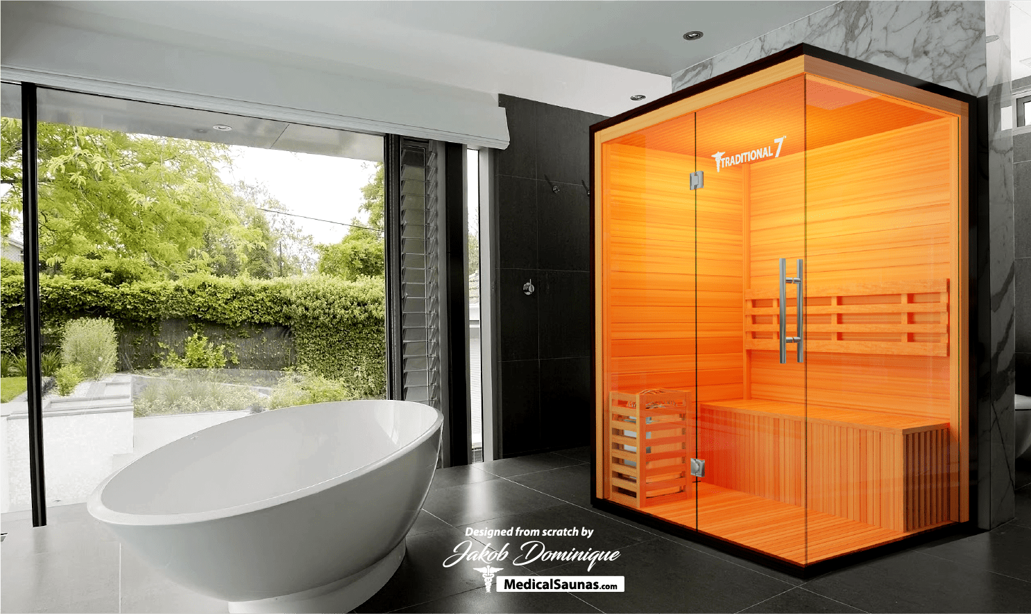 Medical Saunas Traditional 7 — 3–4 Person Steam Sauna