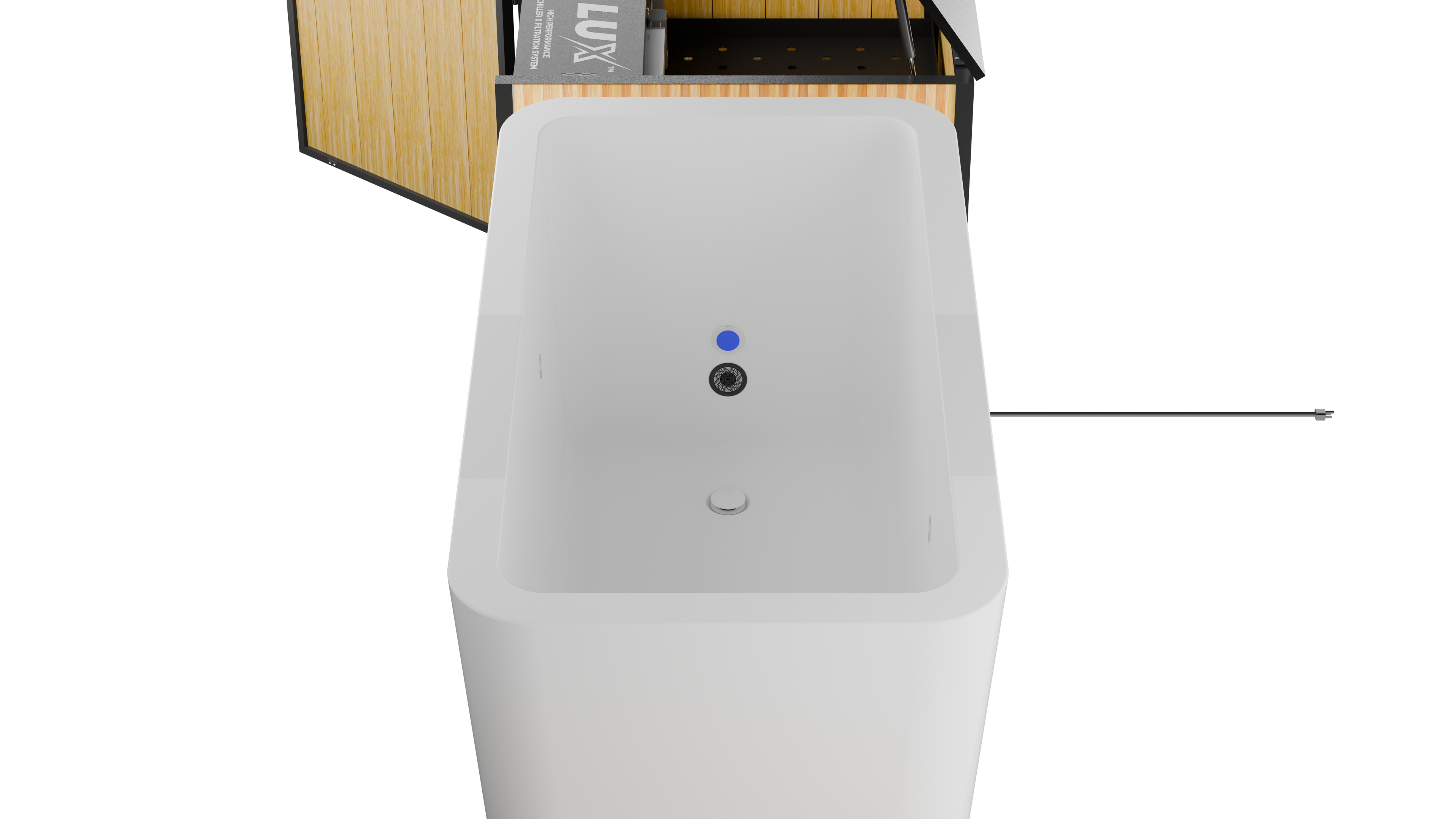 RevX X Tub — Acrylic Cold Plunge with LUX Chiller