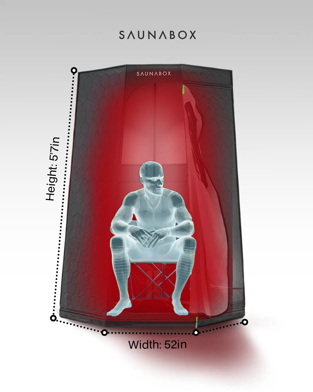® Pulse PRO: Infrared Sauna with Red-Light Therapy