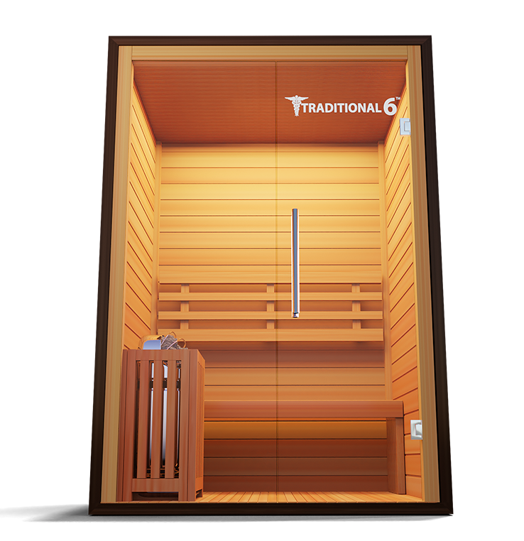 Medical Saunas Traditional 6 — 3-Person Steam Sauna