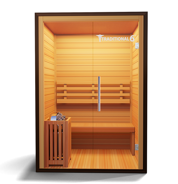 Medical Saunas Traditional 6 — 3-Person Steam Sauna