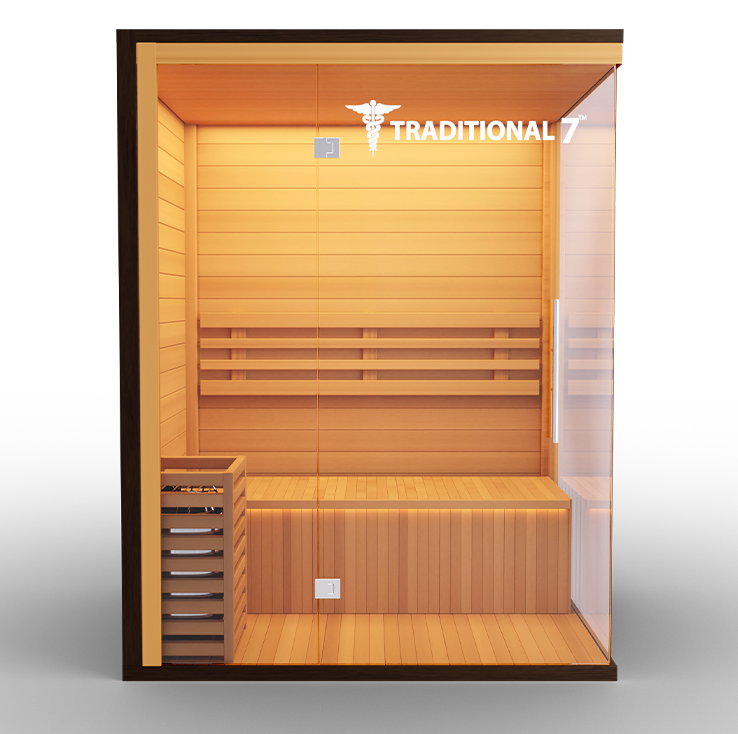 Medical Saunas Traditional 7 — 3–4 Person Steam Sauna