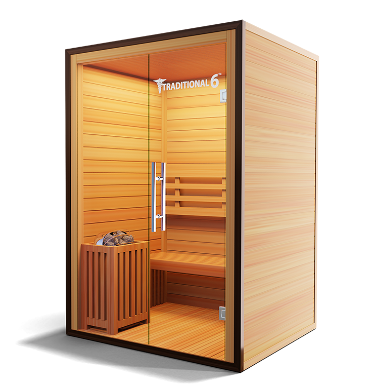 Medical Saunas Traditional 6 — 3-Person Steam Sauna
