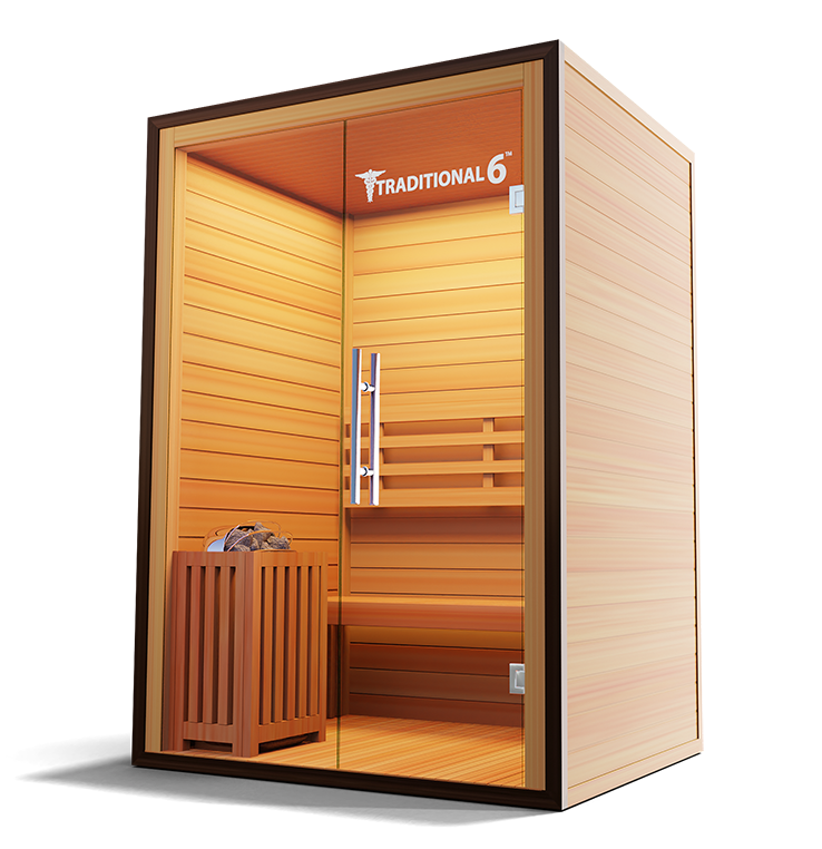 Medical Saunas Traditional 6 — 3-Person Steam Sauna