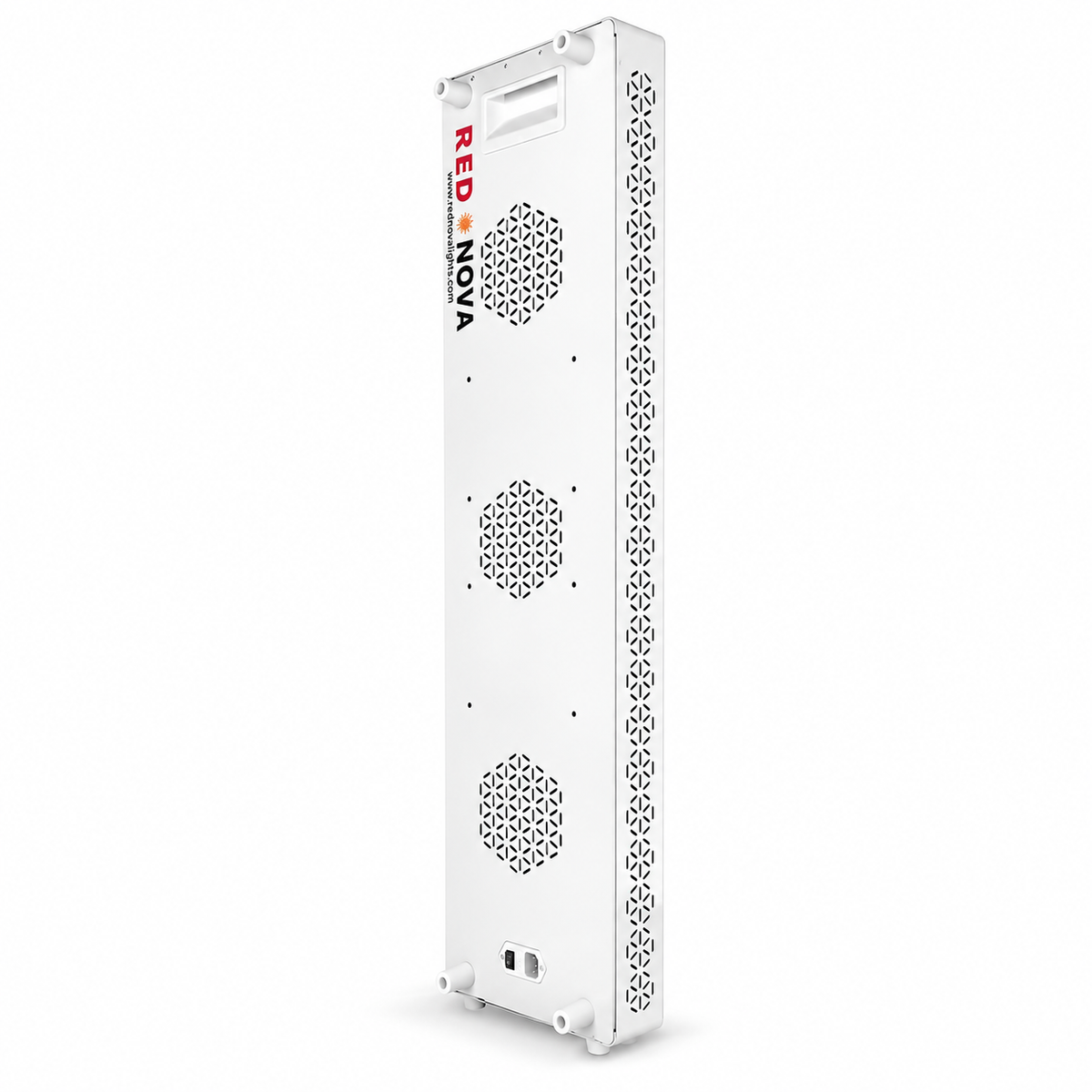 Red Nova Compact 900 red light panel, rear angle view