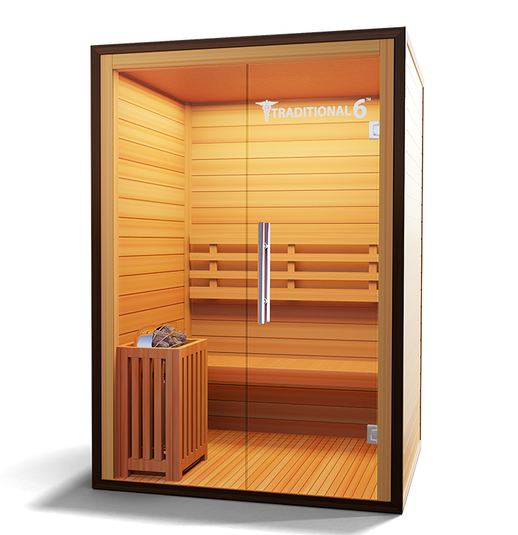 Medical Saunas Traditional 6 — 3-Person Steam Sauna