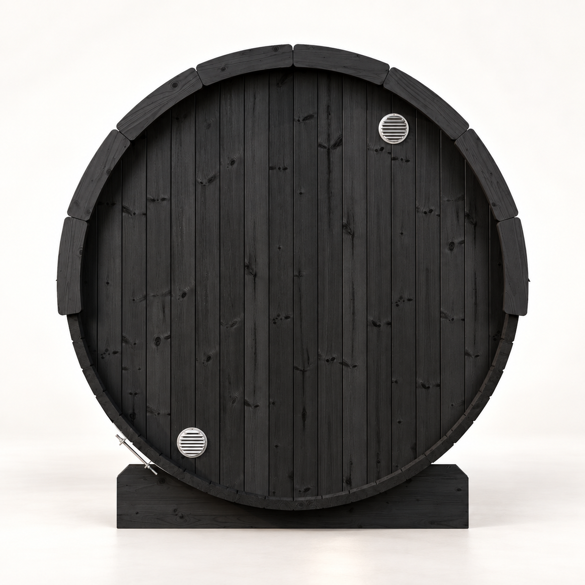 E7G 4-Person Outdoor Traditional Barrel Sauna