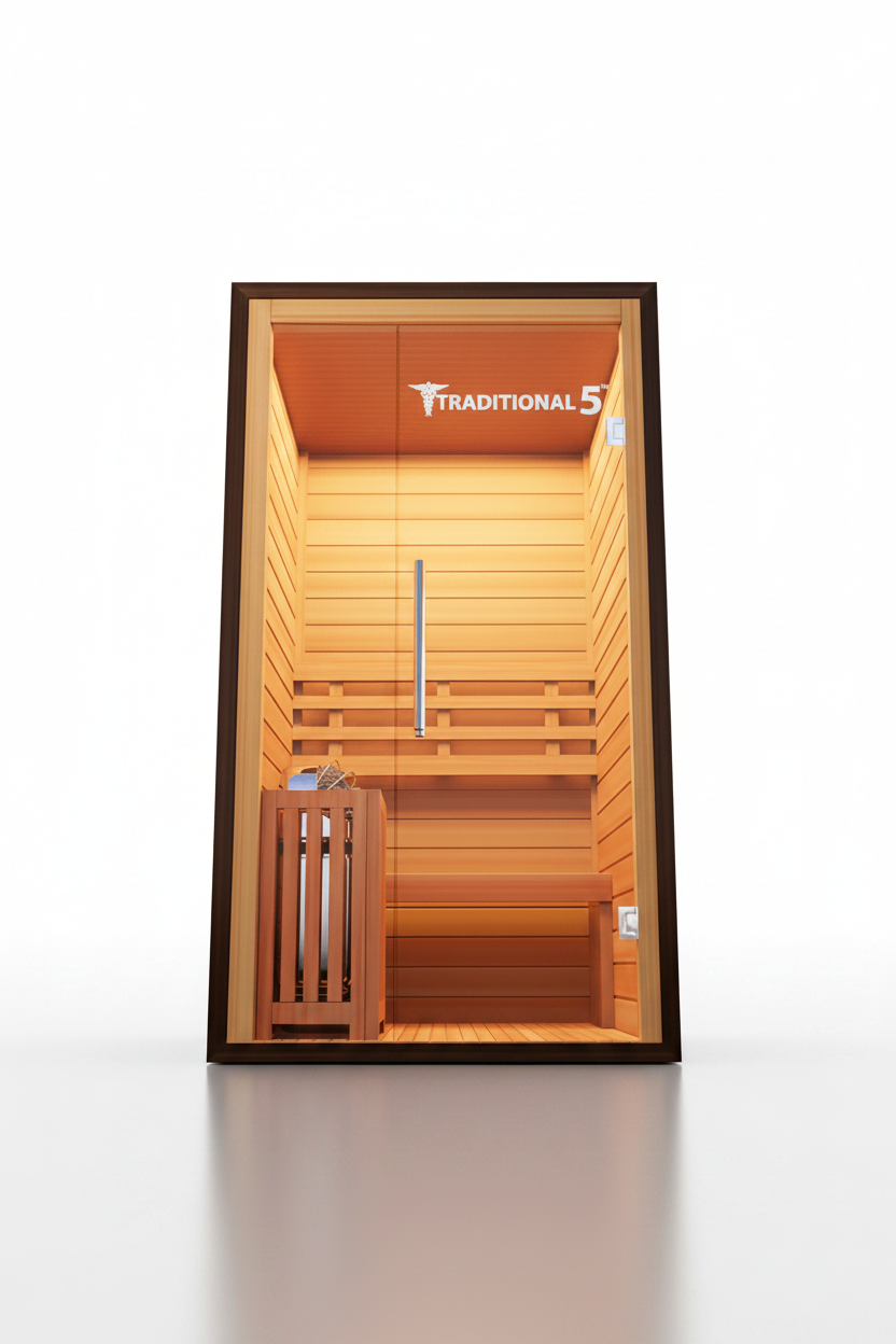 Medical Saunas Traditional 5, 2-Person Steam Sauna