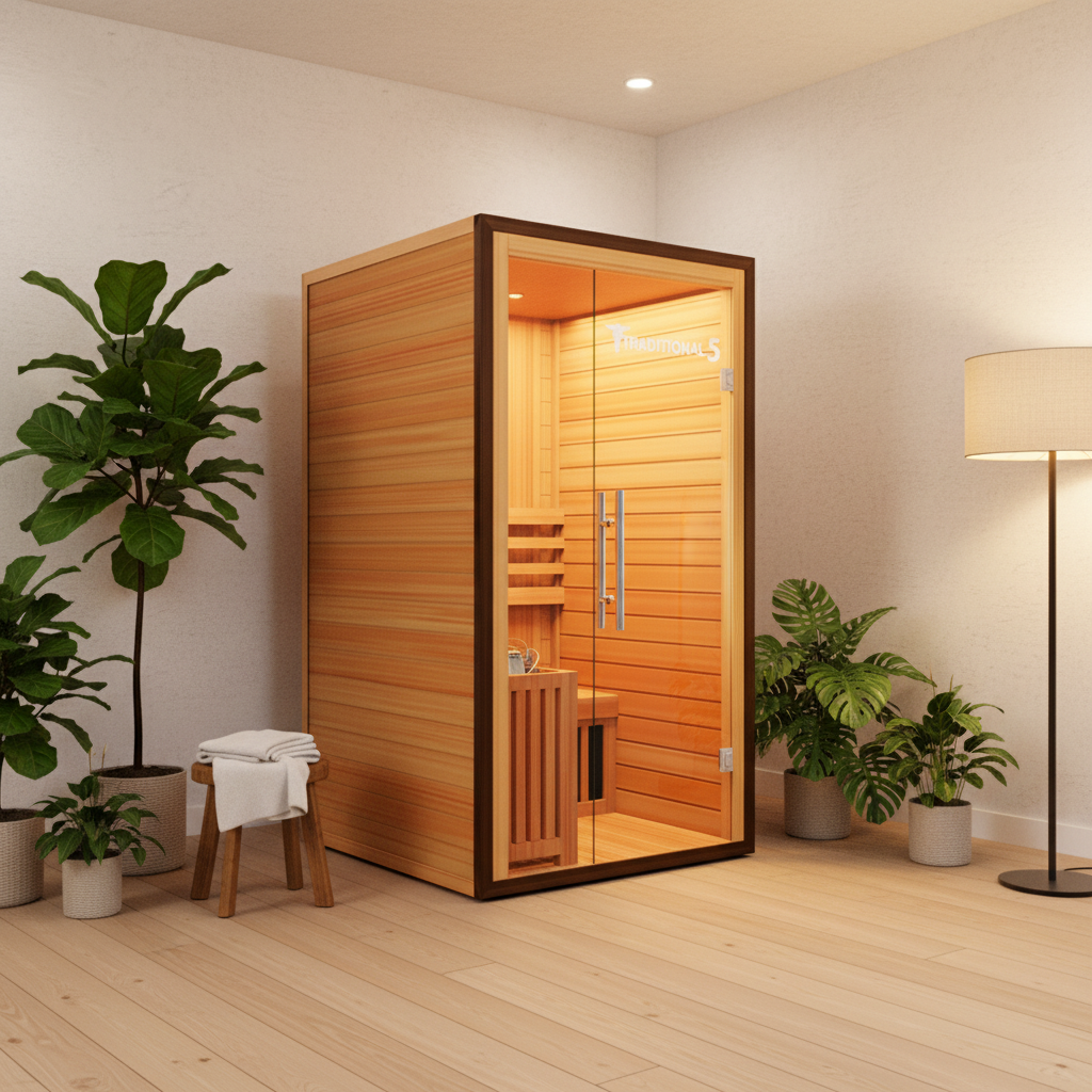 Medical Saunas Traditional 5, 2-Person Steam Sauna
