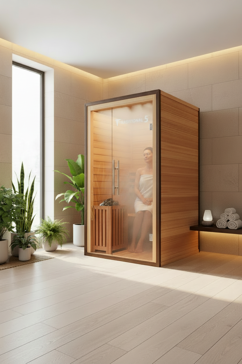 Medical Saunas Traditional 5, 2-Person Steam Sauna