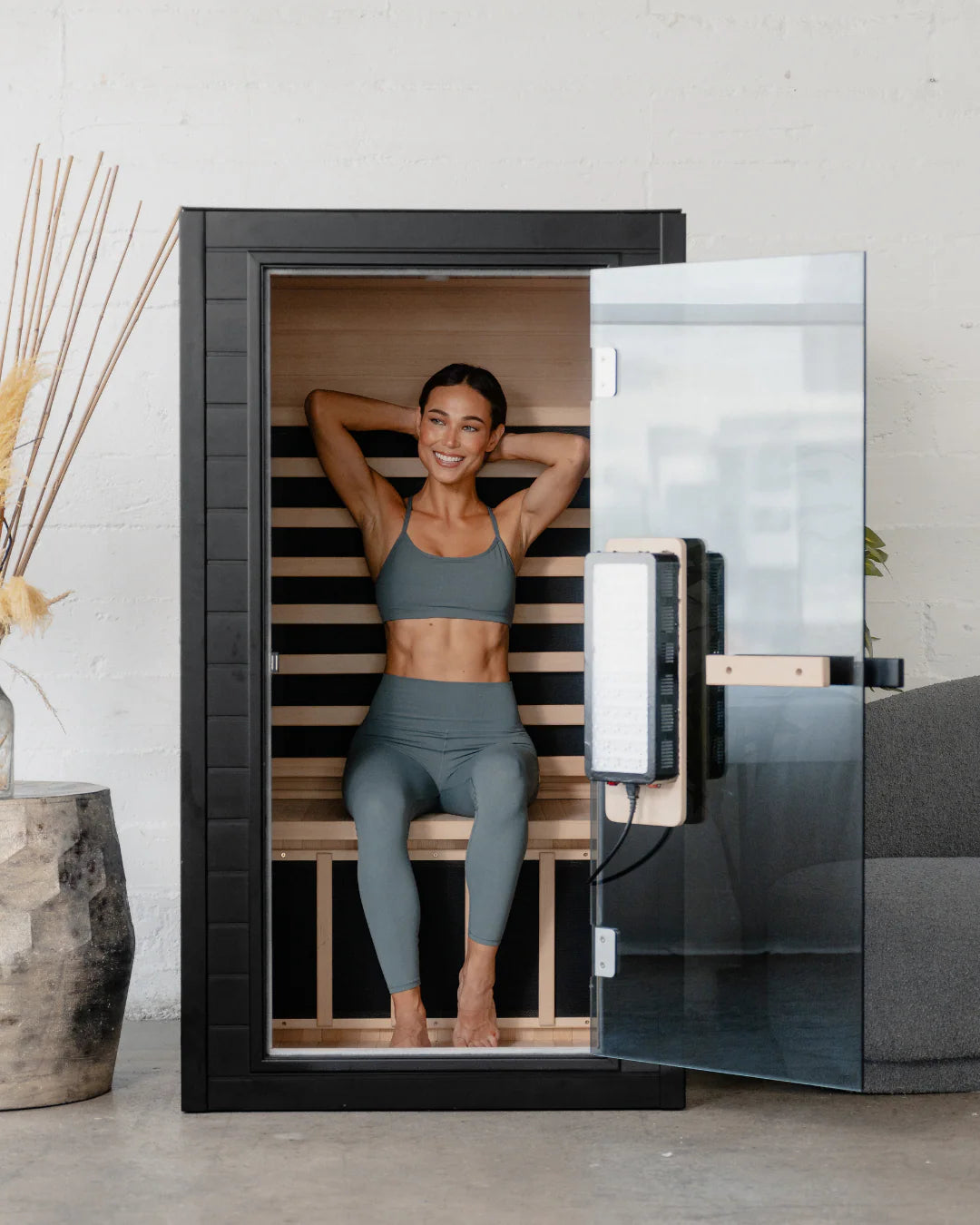 ® Solara: 1-Person Full Spectrum Infrared Sauna
