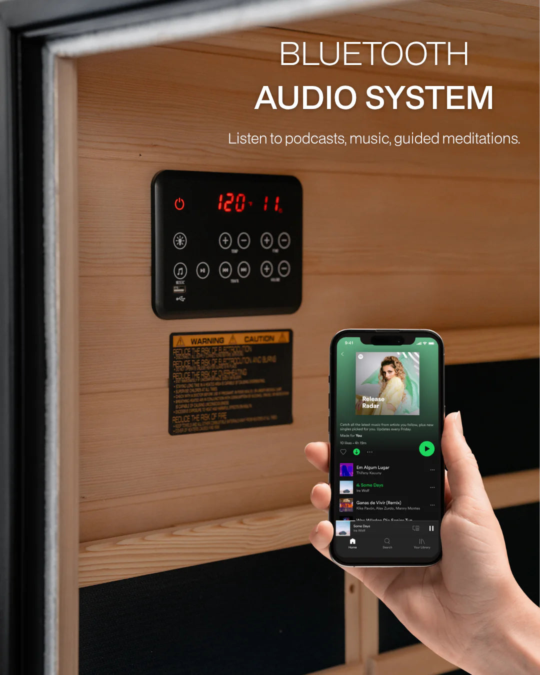 ® Solara: 1-Person Full Spectrum Infrared Sauna