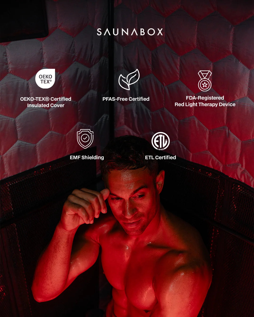 ® Pulse PRO: Infrared Sauna with Red-Light Therapy