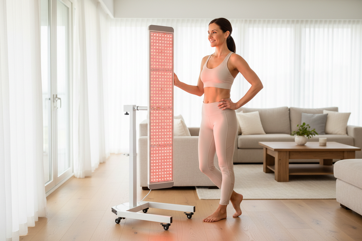 Helio Blaze, 6-Wavelength Full-Body Red Light Panel with Stand