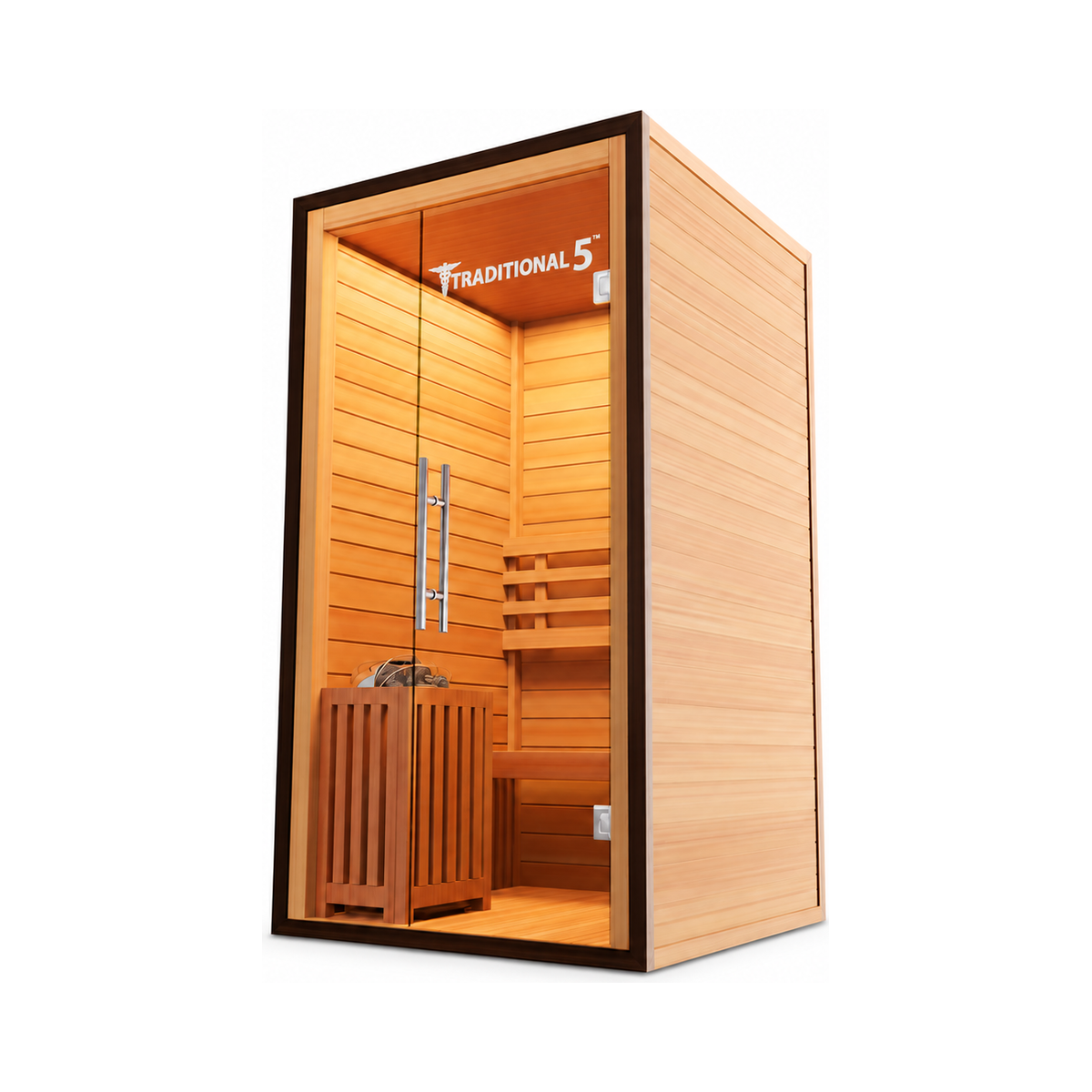 Medical Saunas Traditional 5, 2-Person Steam Sauna