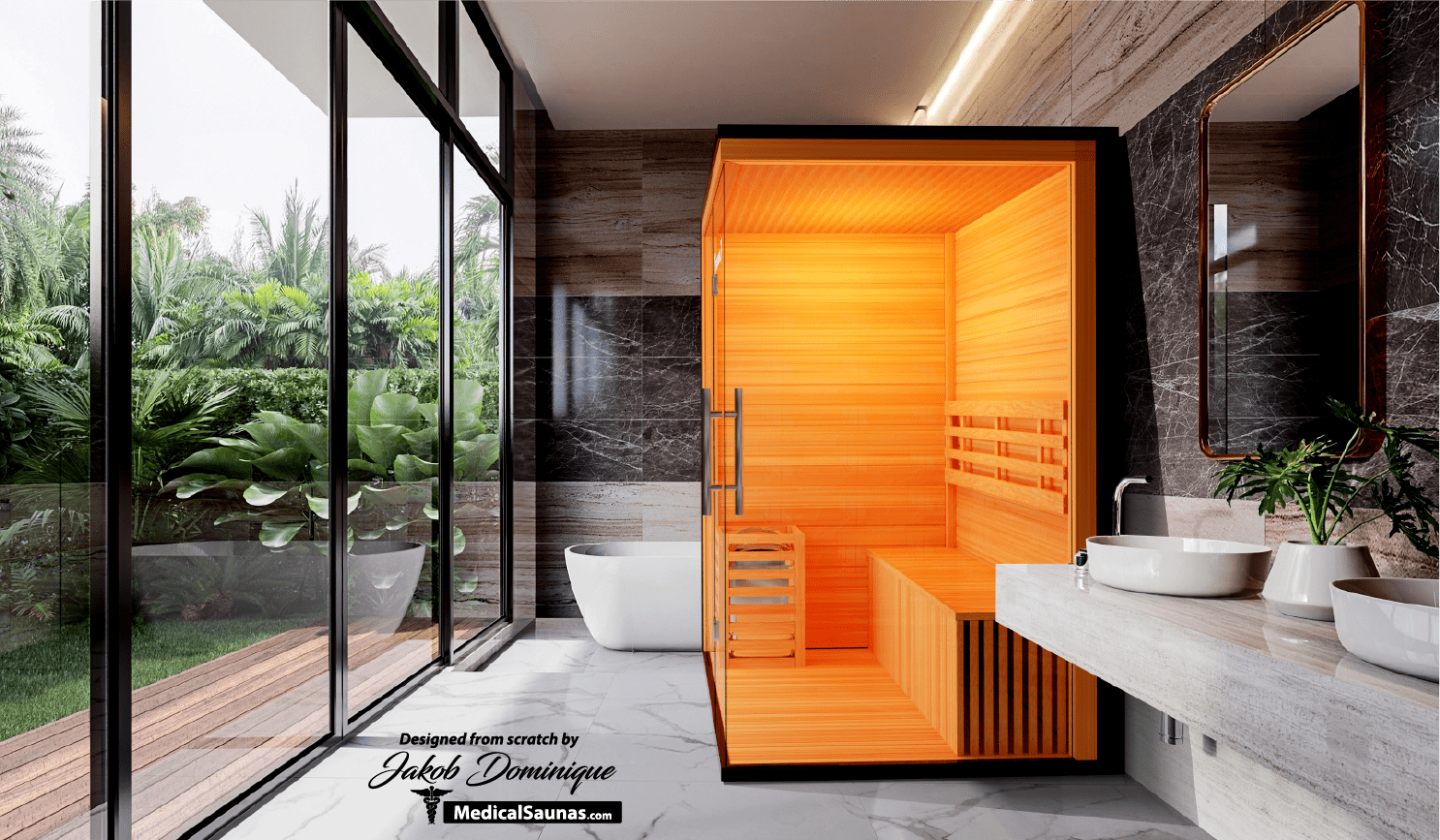 Medical Saunas Traditional 7 — 3–4 Person Steam Sauna