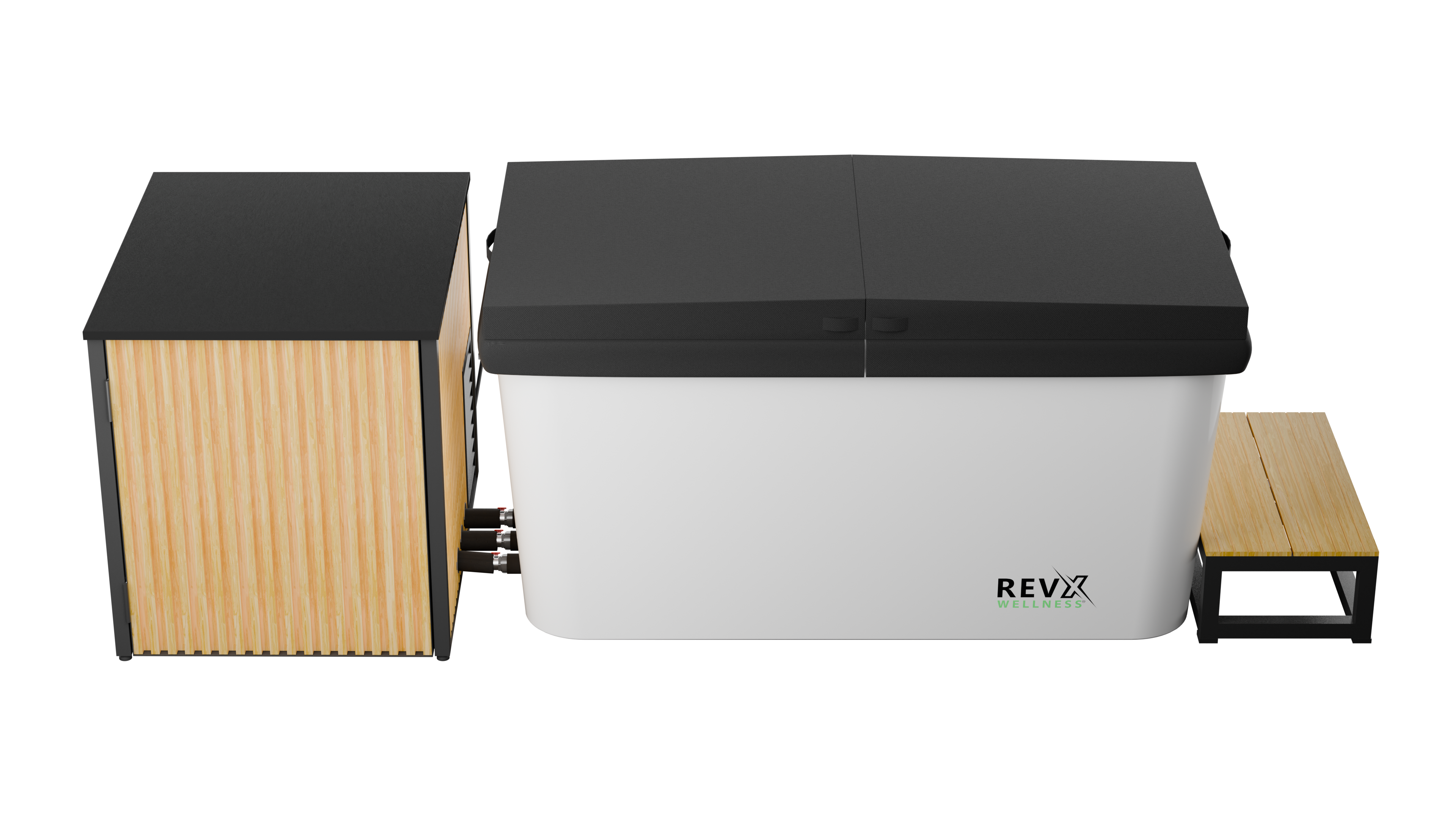 RevX X Tub — Acrylic Cold Plunge with LUX Chiller